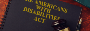 Image of a Report with The Americans with Disabilities Act on the Cover