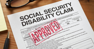 A approved social security form.