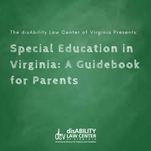 Front cover of Special Education manual.