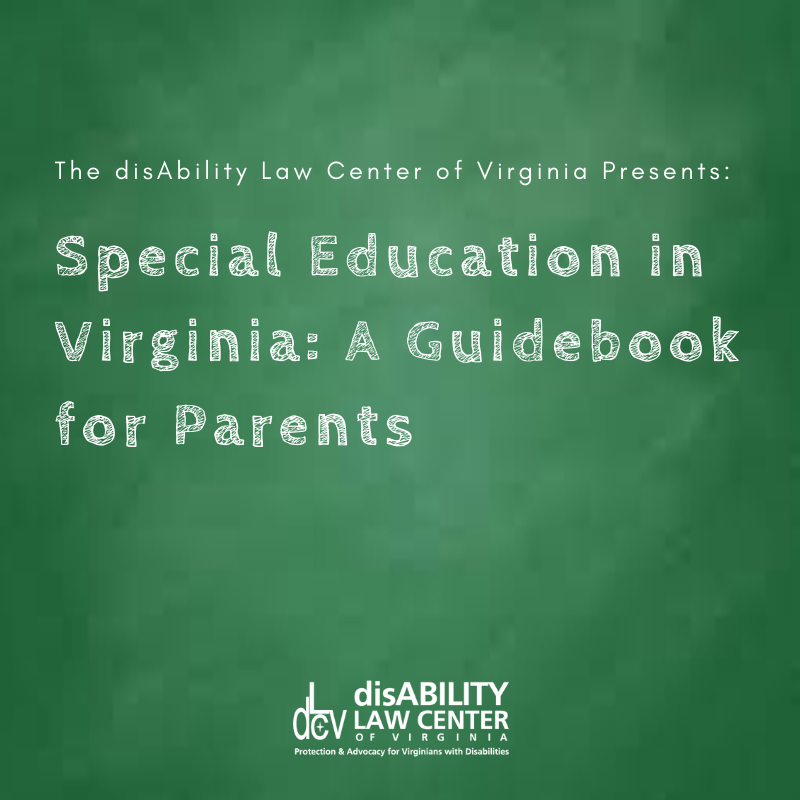 Front cover of Special Education manual.