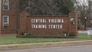 The front entrance sign for Central Virginia Training Center.
